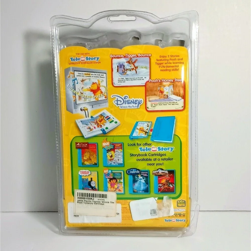 Tele Story  Storybook Cartridge Disney Winnie the Pooh - 2 Complete Stories NIB
